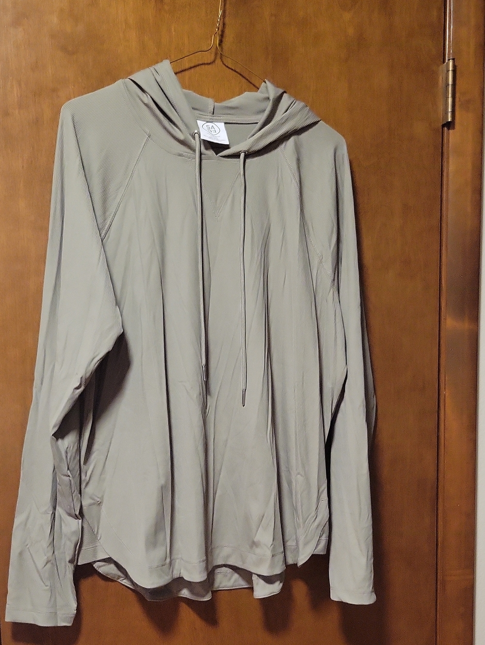 Sage Collective Lightweight Green Syretch Hoodie XL